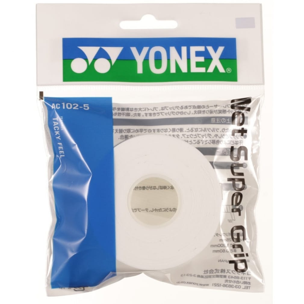 ヨネックス ウェットスーパーグリップ AC102-5 テニス グリップテープ YONEX｜公式通販 アルペングループ オンラインストア