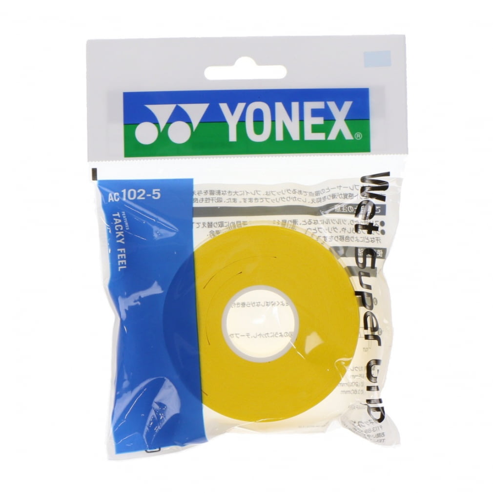 YONEX（ヨネックス）グリップテープ(ウェット)30本入り（黄