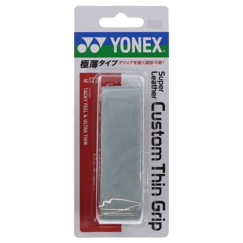 ヨネックス スーパーレザーカスタムシングリップ AC127 リプレイスメントグリップ(YONEX Super Leather Custom Thin Grip)(16y5m)[次回使えるクーポンプレゼント]