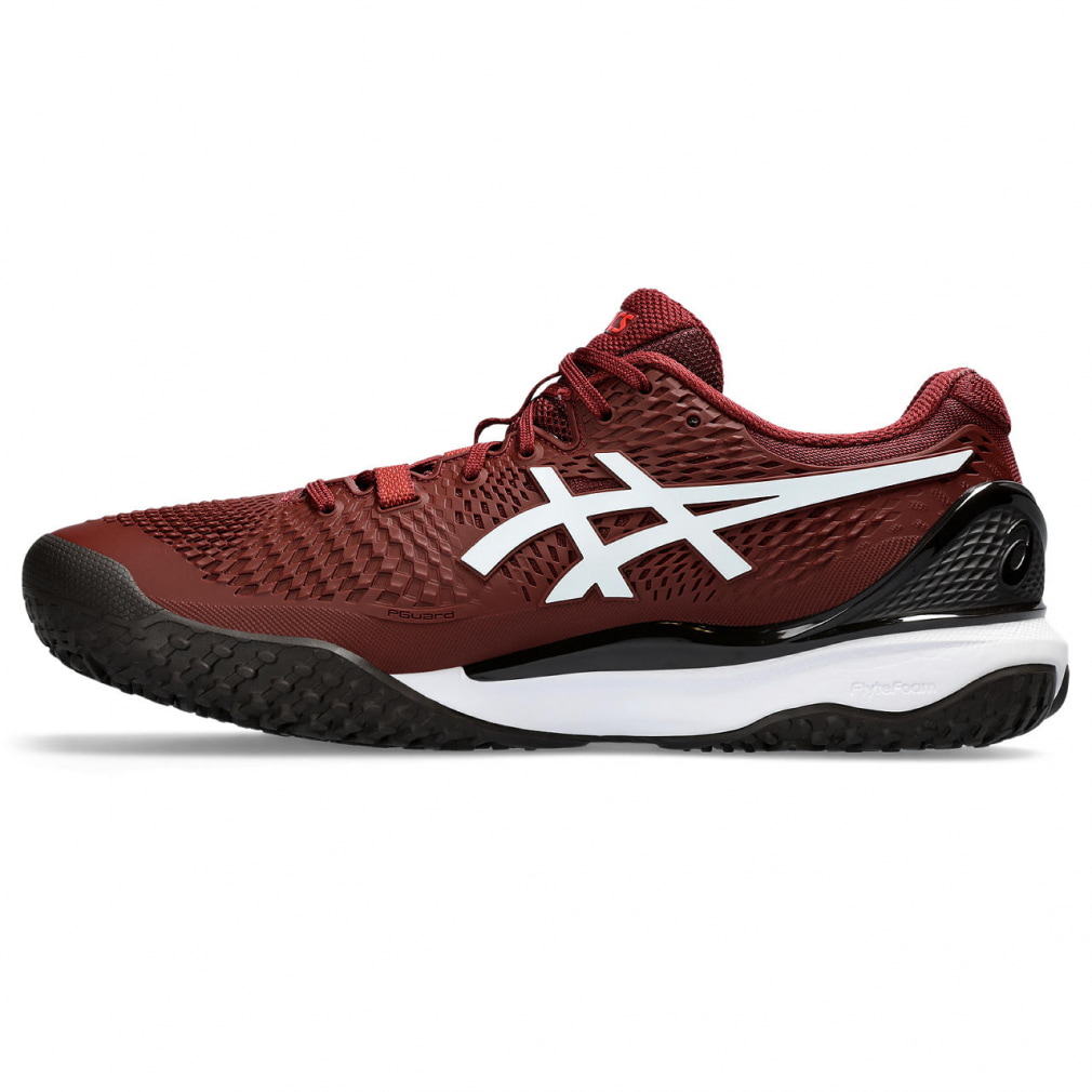 アシックス GEL-RESOLUTION 9 OC ゲルレゾリューション 9 OC 1041A377 メンズ テニス オムニクレー用シューズ 2E :  ボルドー asics