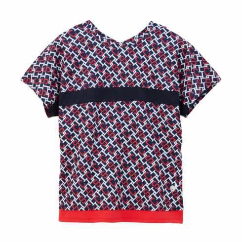 ルコック レディス テニス 半袖Tシャツ 2WAYゲームシャツ サンスクリーンシリーズ QTWXJA03 le coq sportif