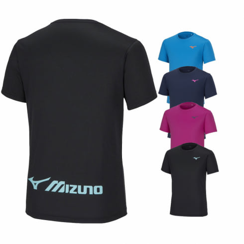ミズノ アルペン・スポーツデポ限定 バックロゴTシャツ メンズ レディス テニス 半袖Tシャツ プラクティスシャツ バドミントン ソフトテニス  62JA2A01 MIZUNO