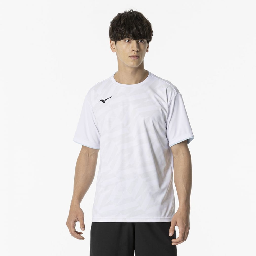 ミズノ メンズ レディス テニス 半袖Tシャツ ゲームシャツ 62JAB028 MIZUNO