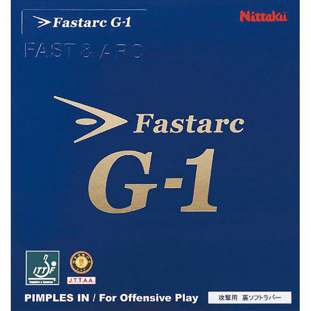 ニッタク Fastarc G-1 ファスタークG-1 NR8702 アツ/トクアツ/MAX 卓球 ラバー(裏ソフト) Nittaku｜公式通販  アルペングループ オンラインストア