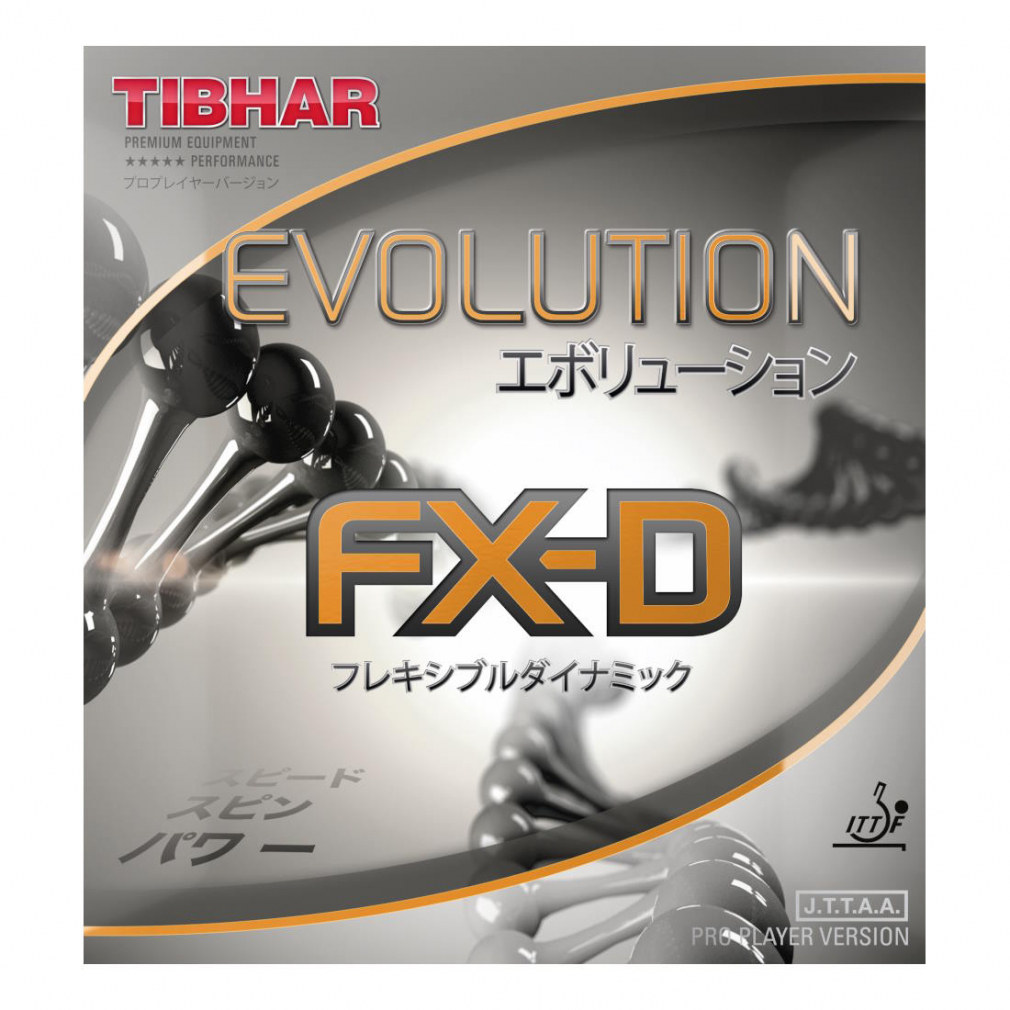 ティバー エボリューションFX-D 卓球 ラバー(裏ソフト)1.9/2.1 TIBHAR 