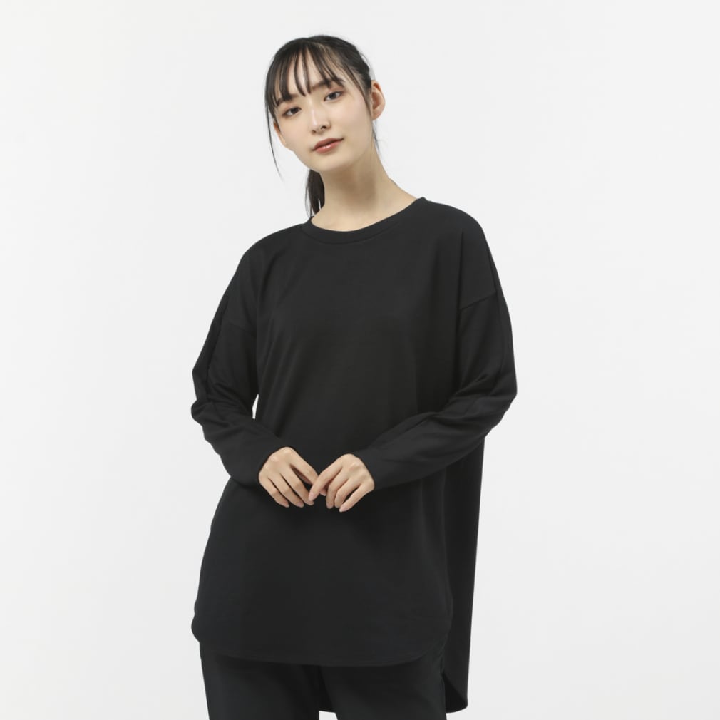 ダンスキン レディース フィットネス 長袖 Tシャツ SOLAR COMFORT WARM