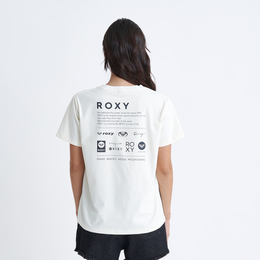 2024春夏 ロキシー レディース サーフ 半袖Tシャツ HISTORIA DEL LOGO RLY242018 ROXY｜公式通販 アルペングループ  オンラインストア