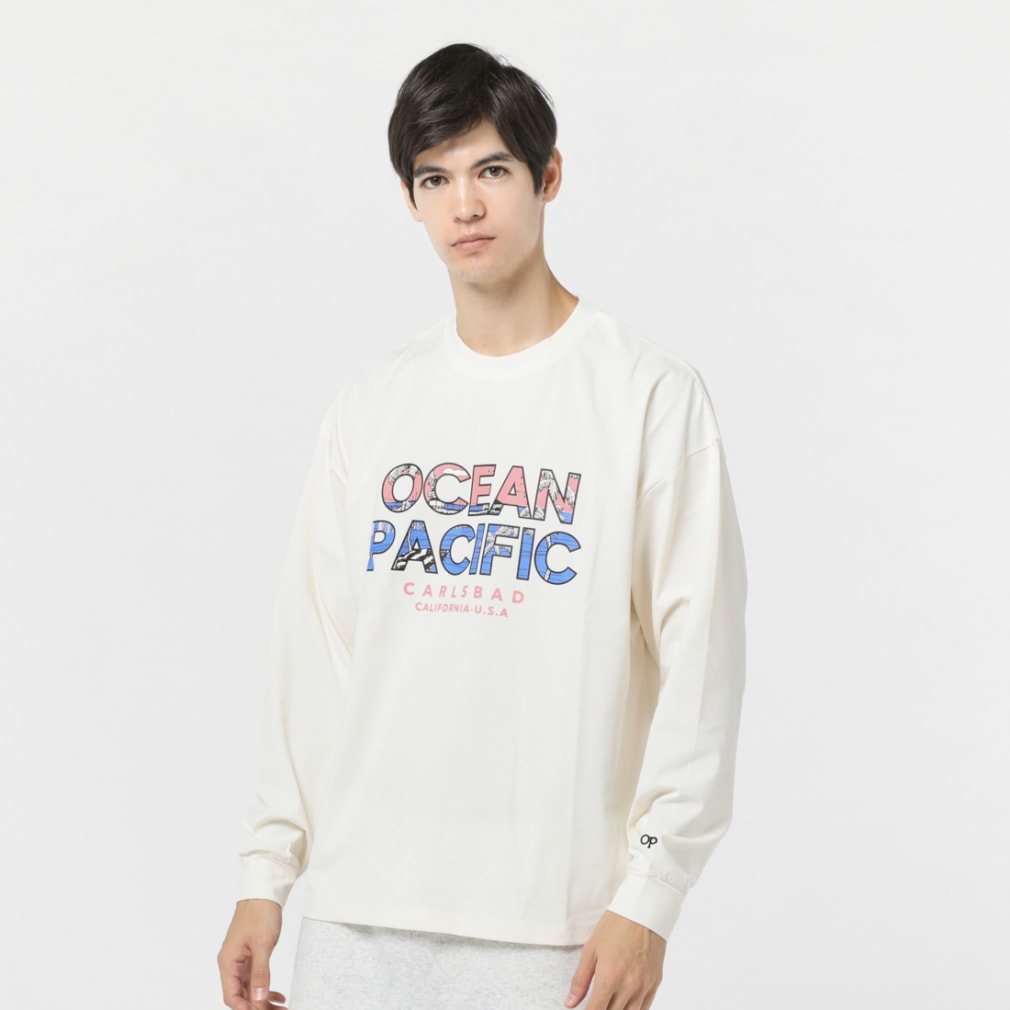 オーシャンパシフィック メンズ サーフ 長袖Ｔシャツ 533-073 OCEAN