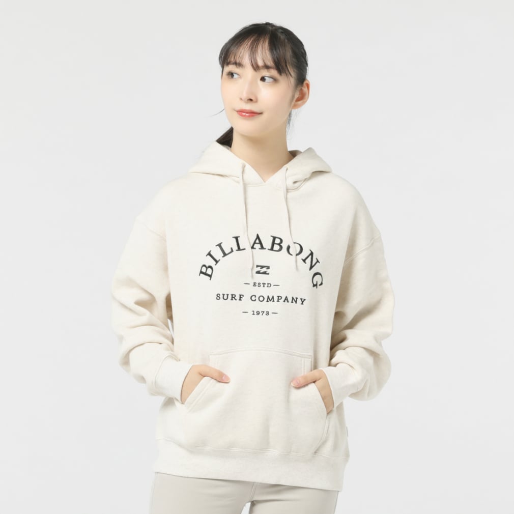 ビラボン レディース サーフ スウェットパーカー SWEAT PARKA BD014041