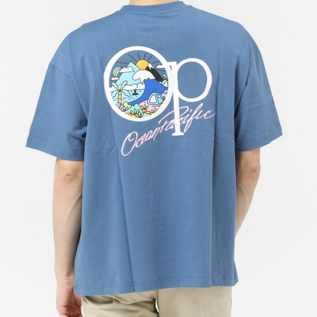 オーシャンパシフィック メンズ サーフ 半袖Ｔシャツ 513500 OCEAN