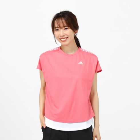 アディダス レディース 半袖tシャツ Wmhelayeredtee Jko Gm87 Gm09 スポーツウェア ヨガウェア Adidas 公式通販 アルペングループ オンラインストア