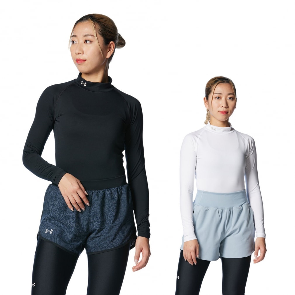 アンダーアーマー レディース 長袖 コンプレッション インナー UA HG Compression LS Mock 1358605 スポーツウェア  ヨガウェア UNDER ARMOUR｜公式通販 アルペングループ オンラインストア