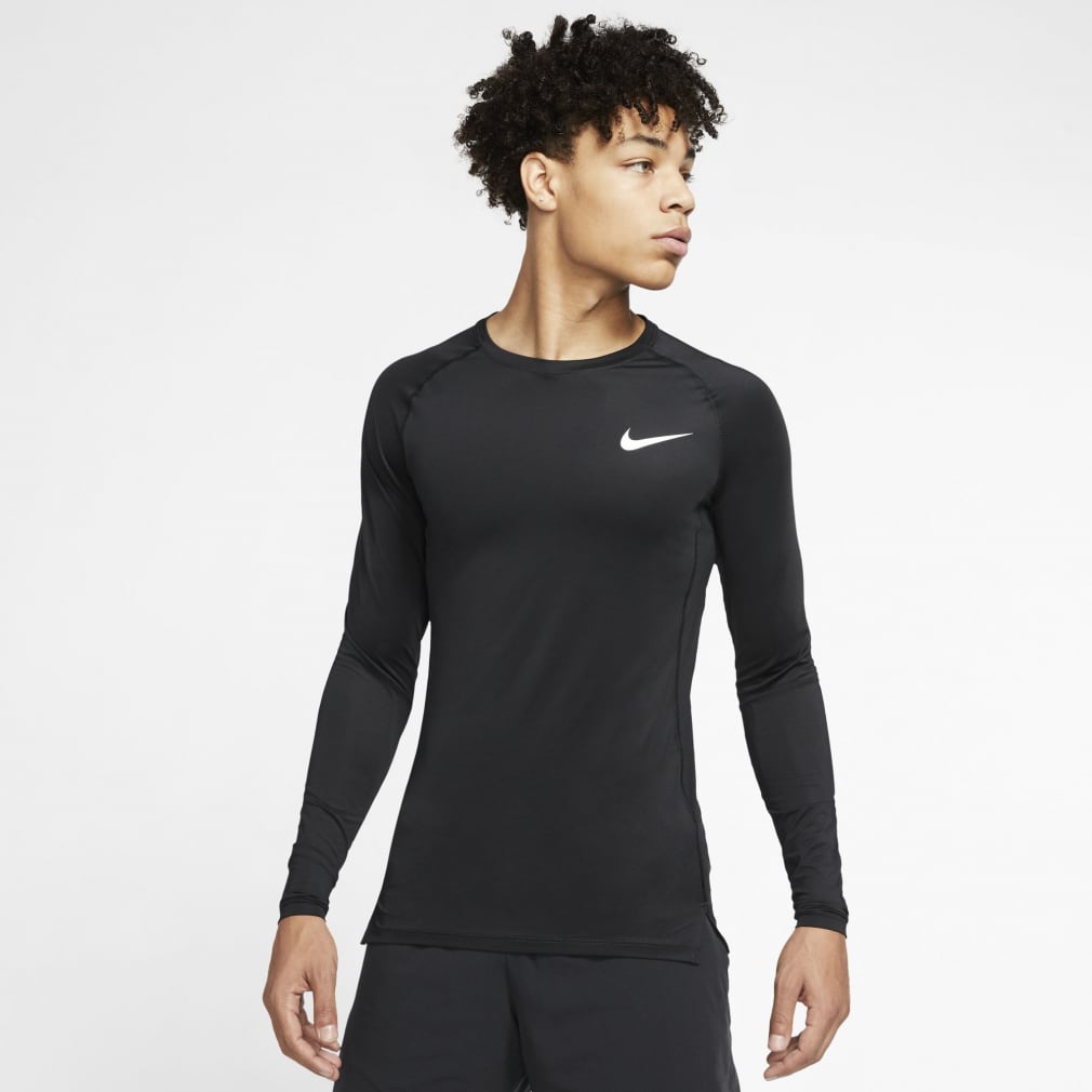 ナイキ メンズ 長袖コンプレッションインナー Np L S タイト トップ Bv55 010 スポーツウェア ブラック Nike 公式通販 アルペングループ オンラインストア