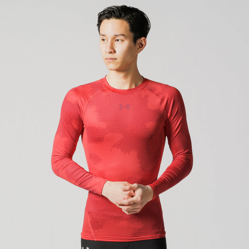 アンダーアーマー メンズ ヒートギア 夏用 長袖コンプレッションインナー Ua Ls Novelty ランニング Under Armour 公式通販 アルペングループ オンラインストア