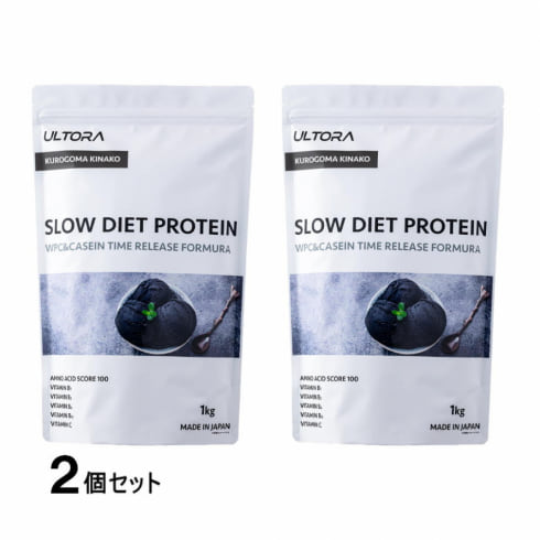 ウルトラ SLOW DIET PROTEIN スローダイエットプロテイン 黒ゴマきなこ