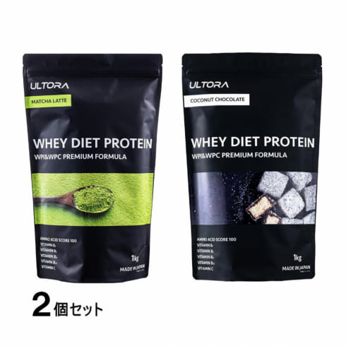 ウルトラ WHEY DIET PROTEIN ホエイダイエットプロテイン 抹茶ラテ風味 ...