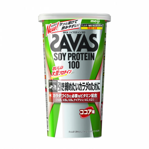 ザバス ソイプロテイン100 ココア味 11食分 231g CZ7471 プロテイン SAVAS