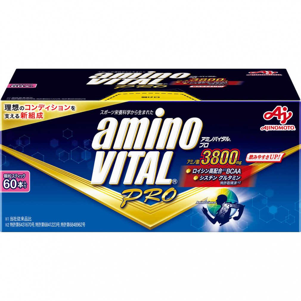 アミノバイタル aminovital PRO アミノバイタルプロ 60本入り 味の素 ...