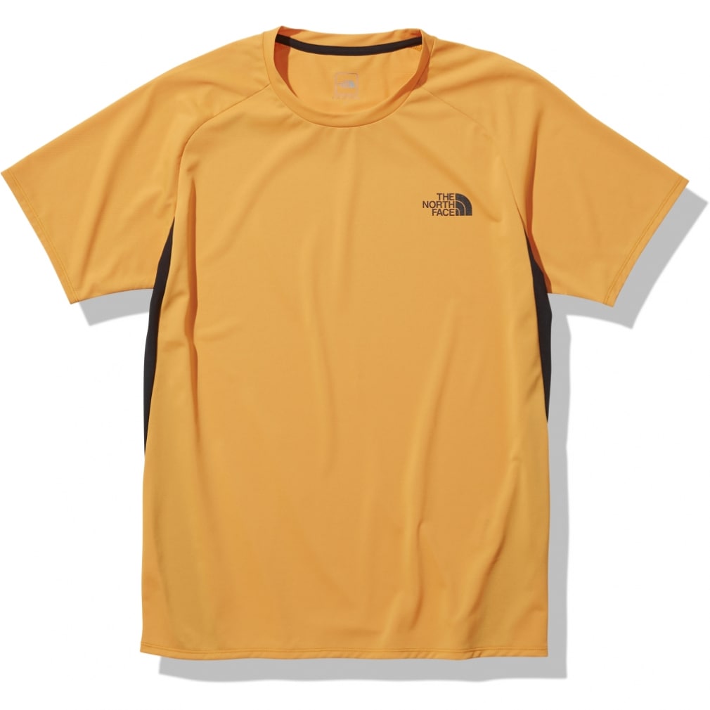 ノースフェイス メンズ ランニング 半袖Tシャツ S/S Ampere Side Logo