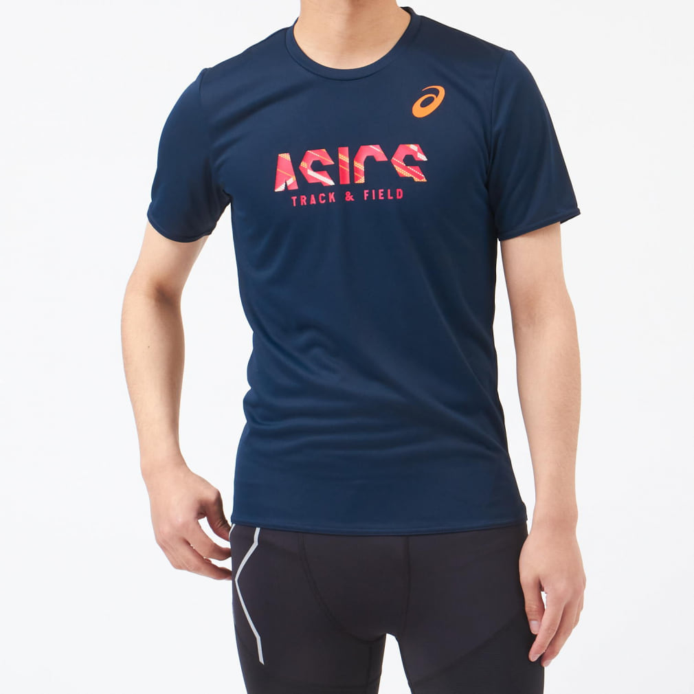 スポーツウェア Tシャツ アシックス Lサイズ 陸上 - 陸上用シャツ