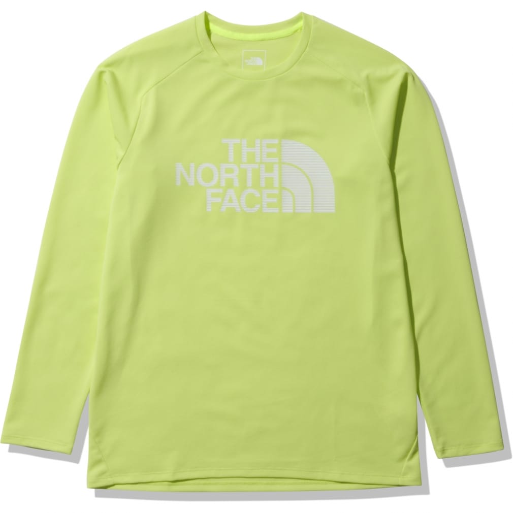 ザ・ノースフェイス メンズ 陸上/ランニング 長袖Tシャツ L/S GTD Logo Crew ロングスリーブGTDロゴクルー NT12377 :  イエロー THE NORTH FACE