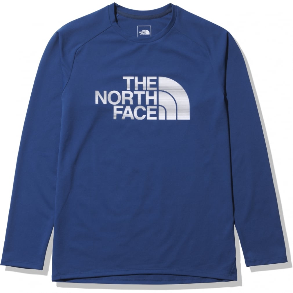 ザ・ノースフェイス メンズ 陸上/ランニング 長袖Tシャツ L/S GTD Logo Crew ロングスリーブGTDロゴクルー NT12377 :  ブルー THE NORTH FACE