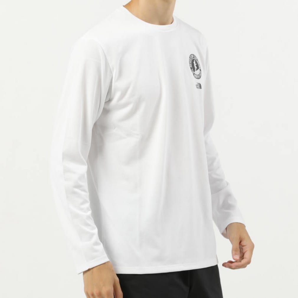 Tシャツ/カットソー(七分/長袖)NIKE stussy ホワイト ロングスリーブ Tシャツ