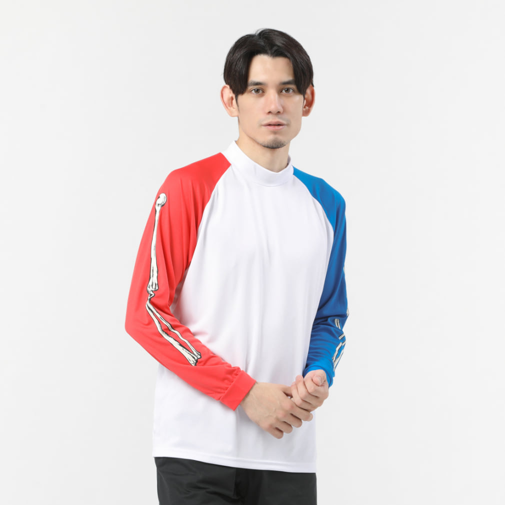 新品】エルドレッソ ランニングウェア Sleeve Bone Raglan T