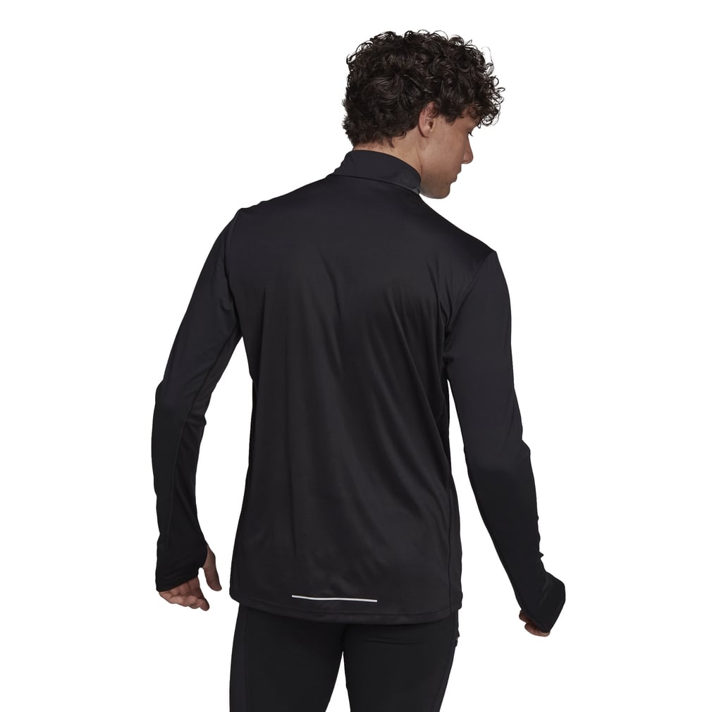 アディダス メンズ 陸上 ランニング 長袖tシャツ Otr 1 2 Zip M Gt36 ブラック Adidas 公式通販 アルペングループ オンラインストア