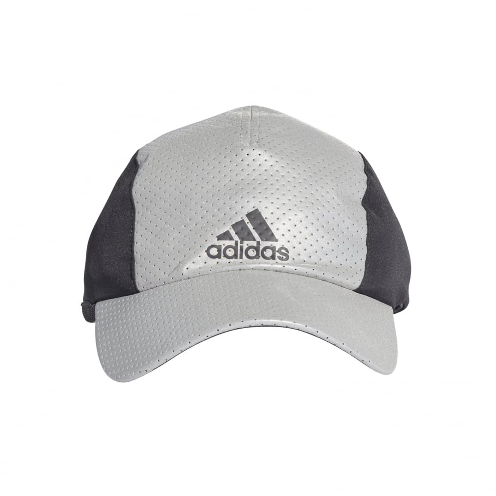 アディダス 陸上 ランニング キャップ Run Reflect Cap Fk0845 帽子 シルバー ブラック Adidas 公式通販 アルペングループ オンラインストア