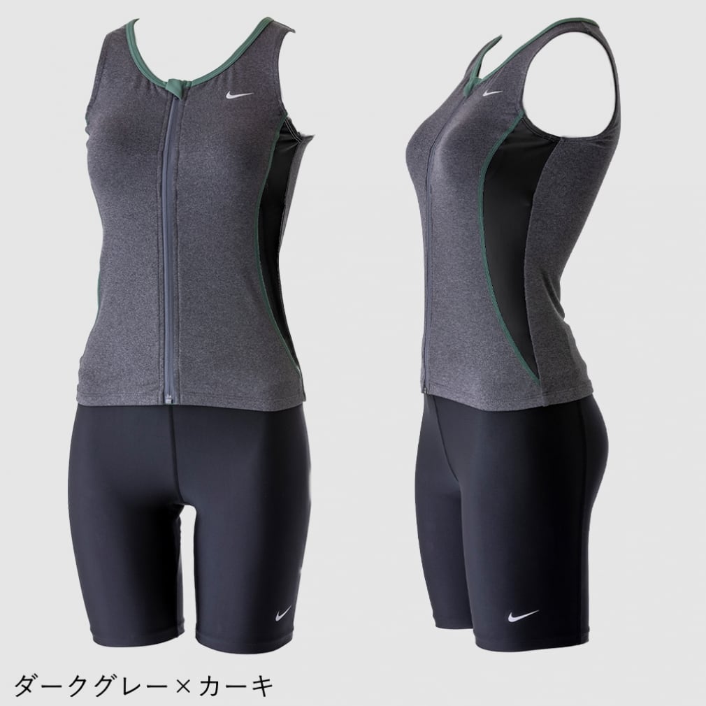 ナイキ レディス 水泳 フィットネス水着 キャップ ゴーグル 3点セット