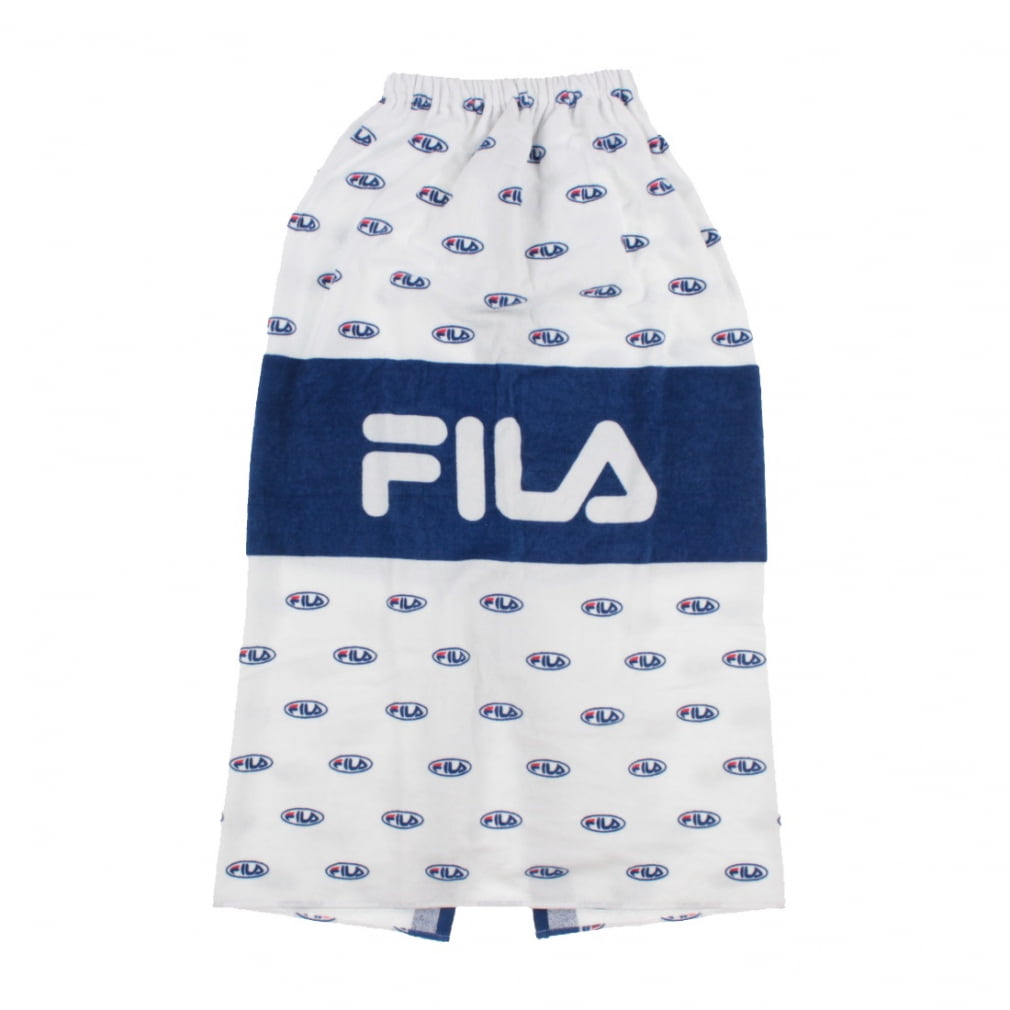 フィラ 96cm丈綿巻きタオル 124-414 ジュニア(キッズ・子供) 水泳 ラップタオル FILA