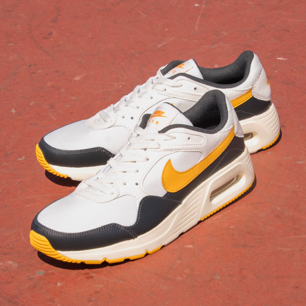 ナイキ エア マックス SC FQ0205-133 メンズ スニーカー ： クリーム×マスタード NIKE FQ0205 133 23fw_air