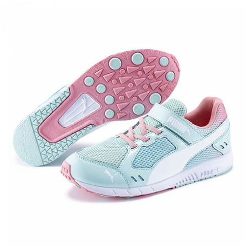 プーマ スピードモンスター V3 15 ジュニア キッズ 子供 スニーカー ペールブルー ホワイト Puma 公式通販 アルペングループ オンラインストア