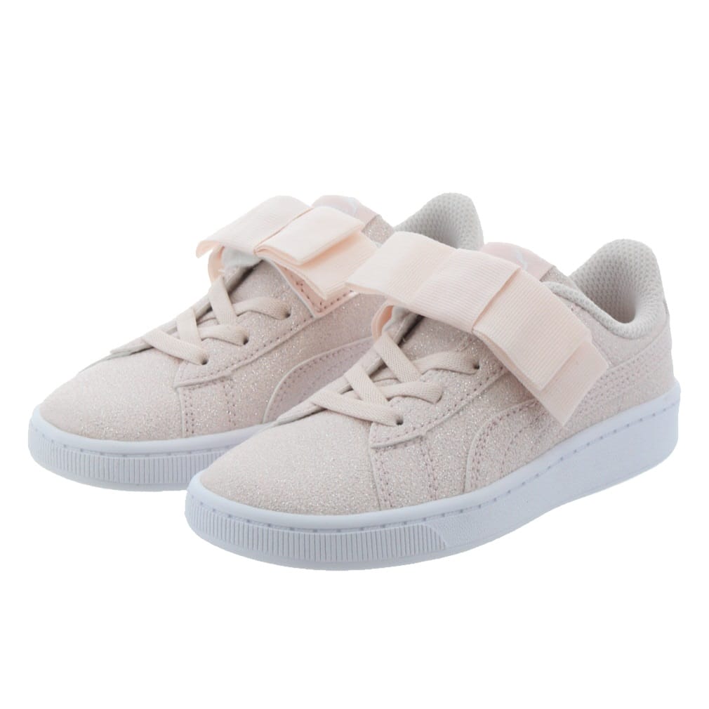 プーマ プーマ ビッキー V2 リボン グリッツ Ac インファント Vikky V2 Ribbon Glitz Ac 04 ジュニア キッズ 子供 スニーカー ローズ Puma 公式通販 アルペングループ オンラインストア