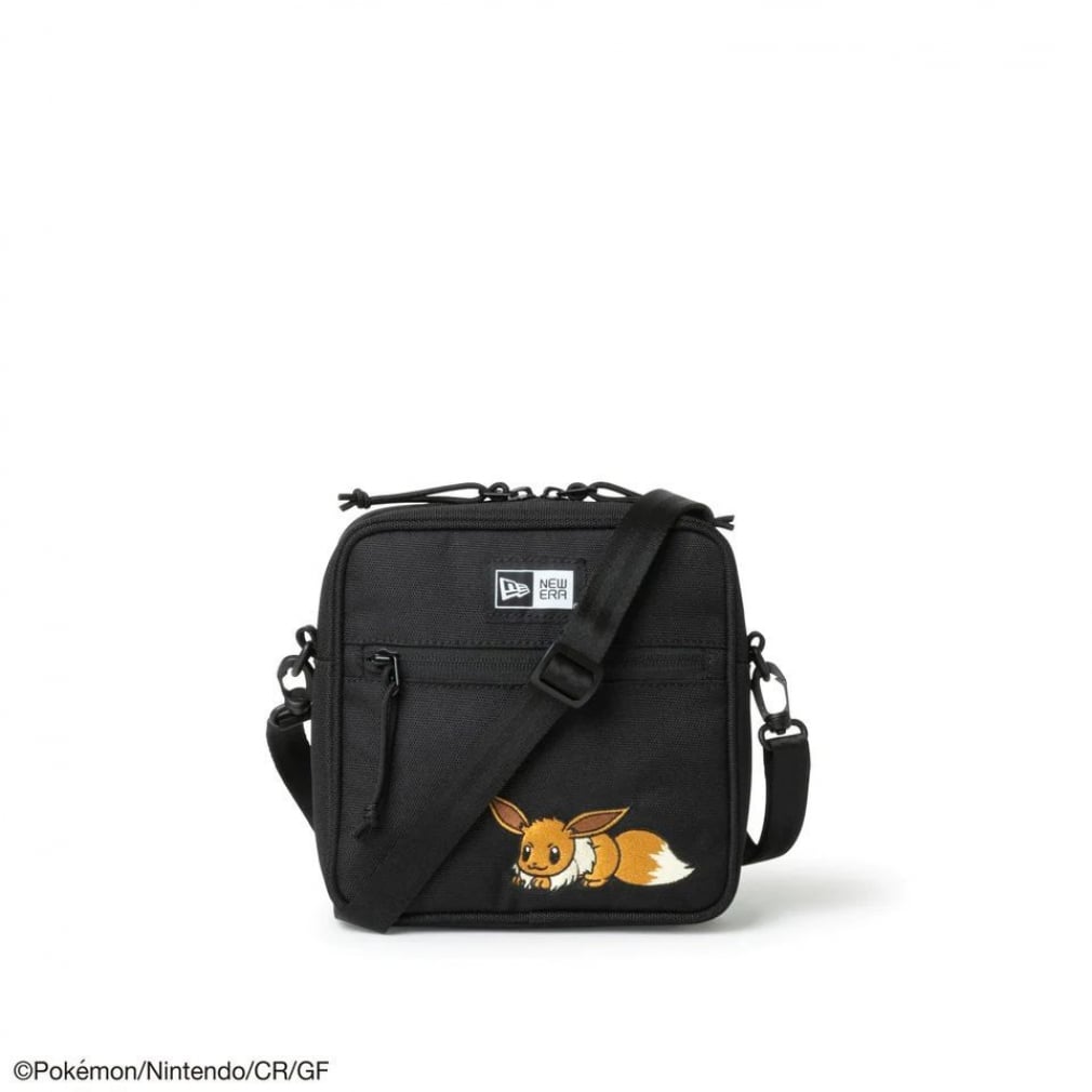 ニューエラ SQ S POUCH POKEMON EEVEE BLK 14124525 BLK ショルダー