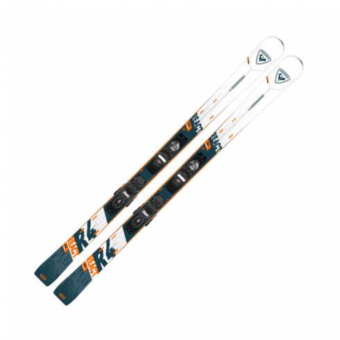 ロシニョール REACT 4 CA XPRESS RALLI01 23-24年モデル メンズ スキー 板 ビンディング付き : ホワイト×ネイビー ROSSIGNOL wi_cp