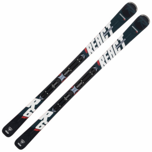 ロシニョール REACT 6 COMPACT RAJLK02 20-21年モデル メンズ スキー 板 ビンディング付き : グリーン×ブラック ROSSIGNOL wi_cp