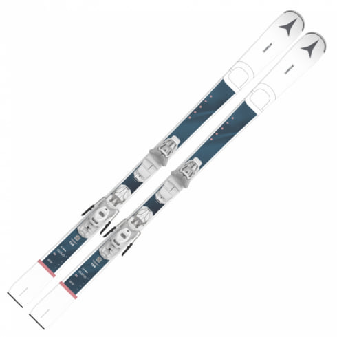 アトミック CLOUD CJ ＋ M 10 GW AASS03176 22-23年モデル レディース スキー 板 ビンディング付き : ホワイト×ブルー ATOMIC