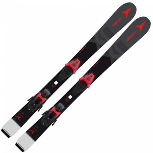 アトミック Redster JX ＋ C 5 GW AASS03172 22-23年モデル ジュニア キッズ 子供 スキー 板 ビンディング付き : ブラック×レッド ATOMIC wi_cp