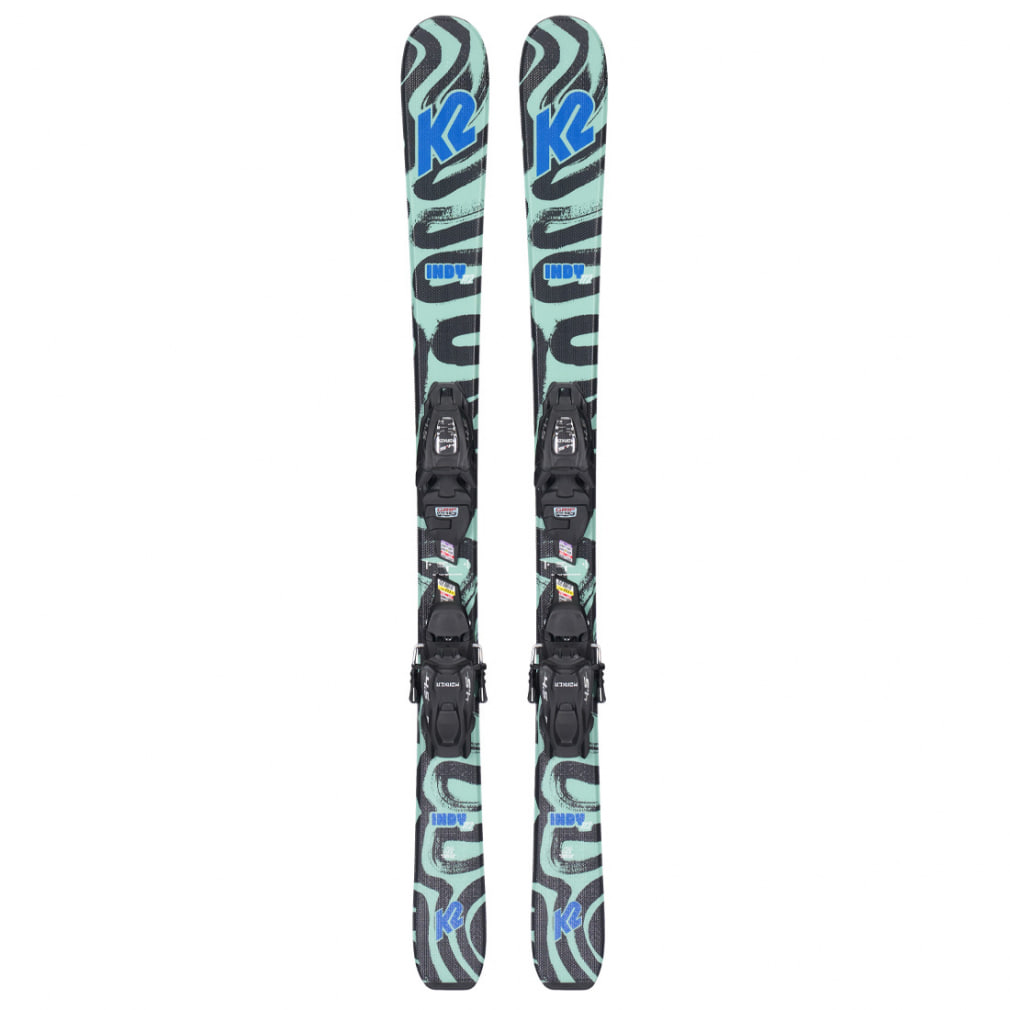 ケーツー INDY 4.5 FDT JR 100 S220606501 22-23年モデル ジュニア キッズ 子供 スキー 板 ビンディング付き K2