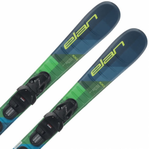 エラン MAXX JRS AFDJNX22 green 22-23年モデル ジュニア キッズ 子供 スキー 板 ビンディング付き : グリーン ELAN wi_cp