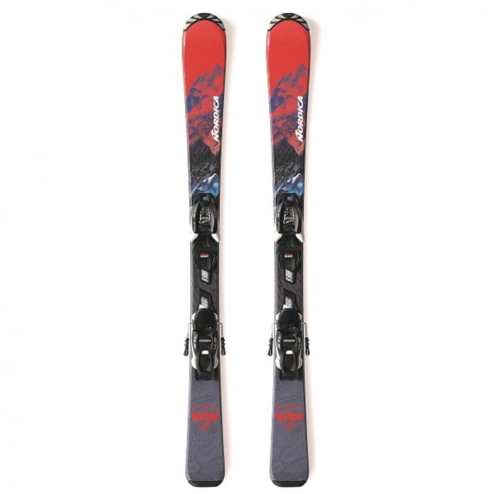 ノルディカ TEAM AM FDT 0A23380000 001 22-23年モデル ジュニア キッズ 子供 スキー 板 ビンディング付き :  レッド×ブラック NORDICA wi_cp