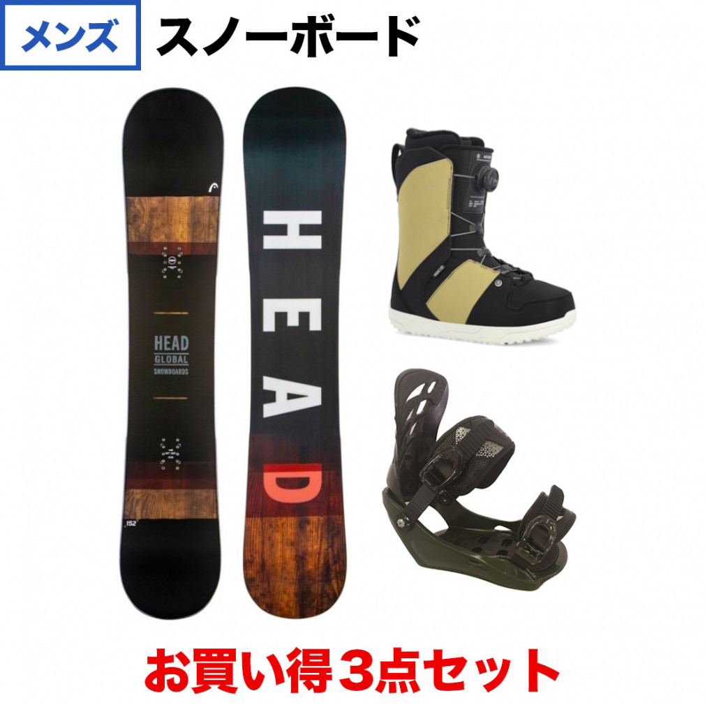 ヘッド GLOBAL WOOD ＆ kissmark UNLIMIT SGBK ＆ RIDE ANTHEM OLIVE