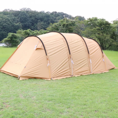 イグニオ 2ルーム型テント IG19410TT キャンプ ドームテント 4人用 : BROWN IGNIO camp_peg｜公式通販 アルペングループ  オンラインストア