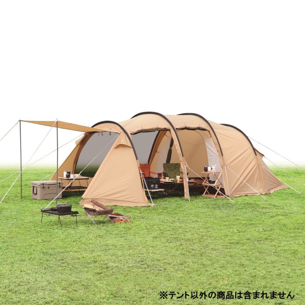 イグニオ 2ルーム型テント IG19410TT キャンプ ドームテント 4人用 ...