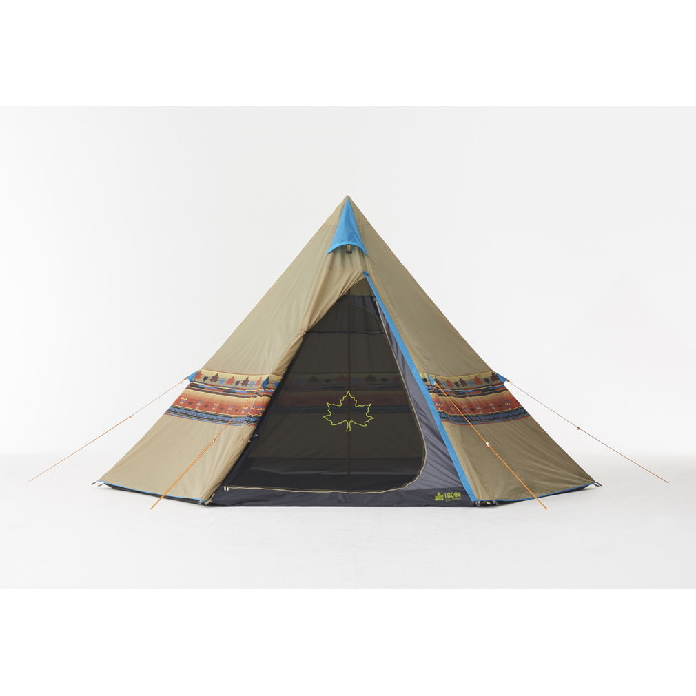 ロゴス ナバホ Tepee 400 セット-BB 71908002 キャンプ ドームテント 4 