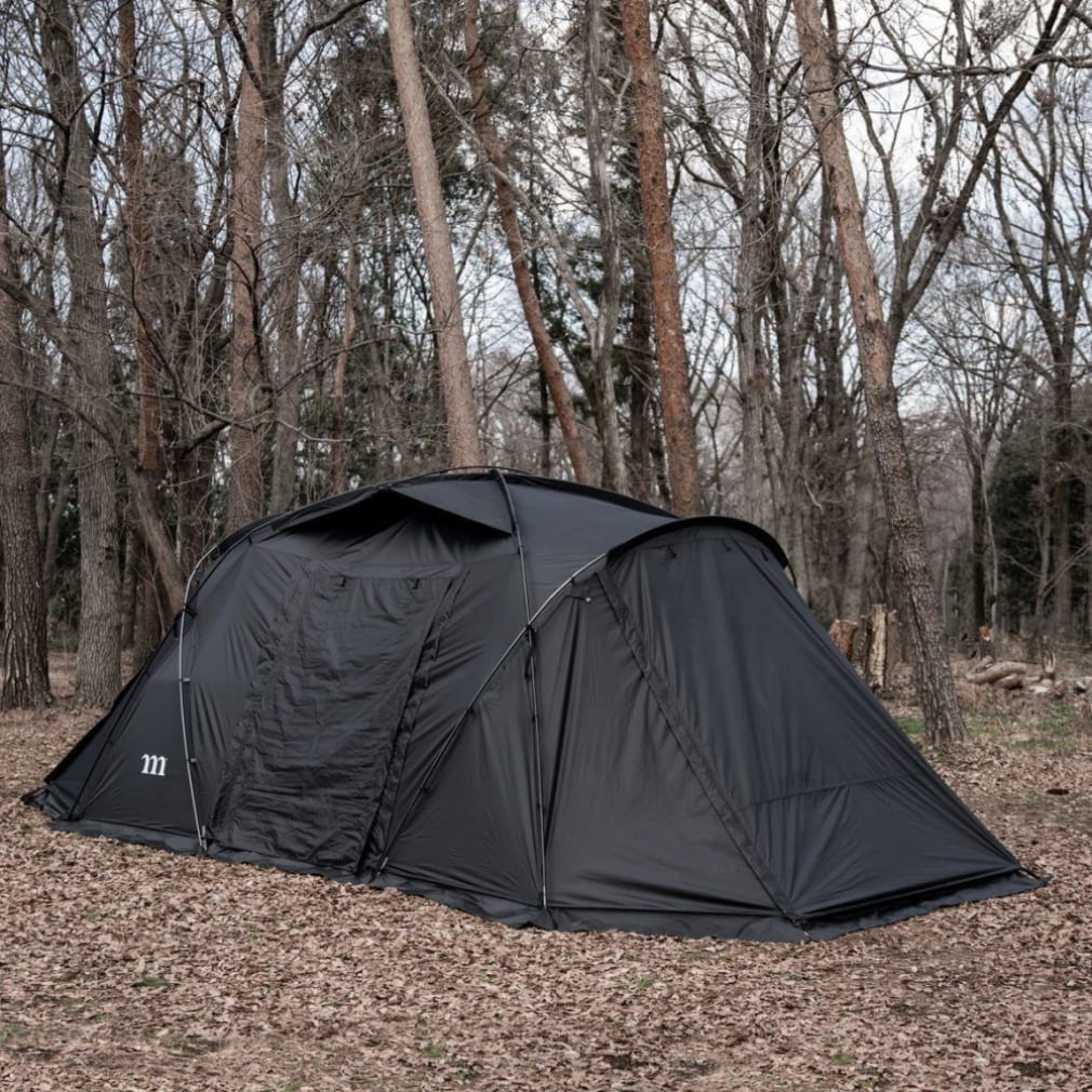 ムラコ ZIZ TENT SHELTER BLACK TE0050BK キャンプ ドームテント 2ルームテント muraco