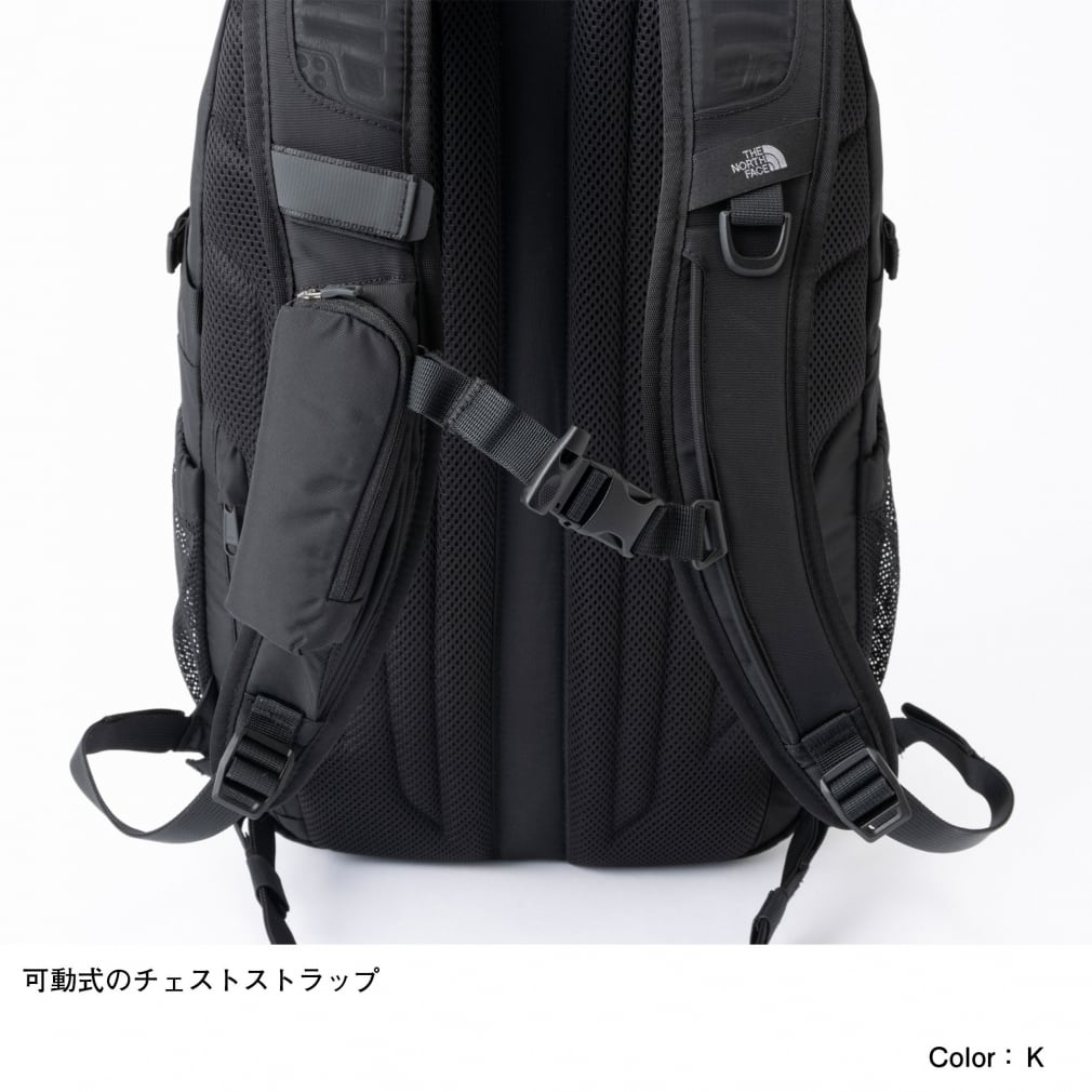 2024春夏 ザ・ノース・フェイス エクストラショット 30L ブラック NM72300 K バックパック リュック THE NORTH FACE  ノースフェイス｜公式通販 アルペングループ オンラインストア