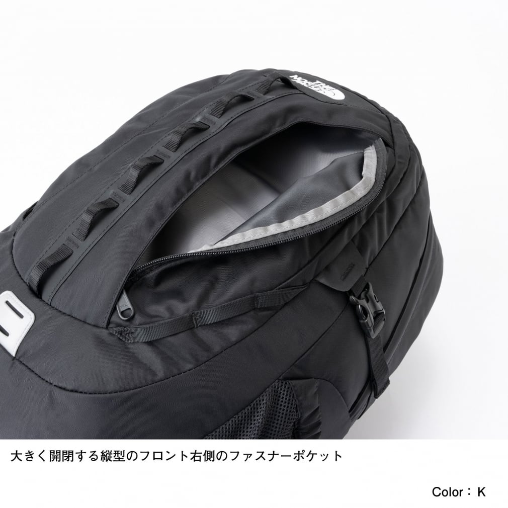 2024春夏 ザ・ノース・フェイス エクストラショット 30L ブラック NM72300 K バックパック リュック THE NORTH FACE  ノースフェイス｜公式通販 アルペングループ オンラインストア